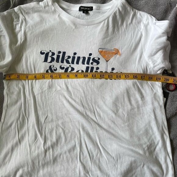WILDFOX Bikinis & Bellinis Tee Top.Size M - Picture 11 of 11